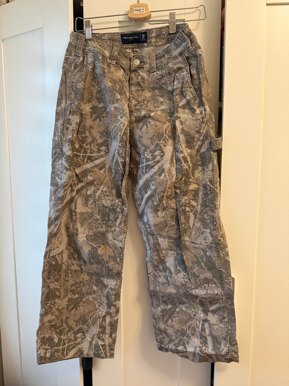 Abercrombie & Fitch Gray Camo Pants